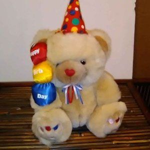 Adorable Happy Birthday Bear NWT